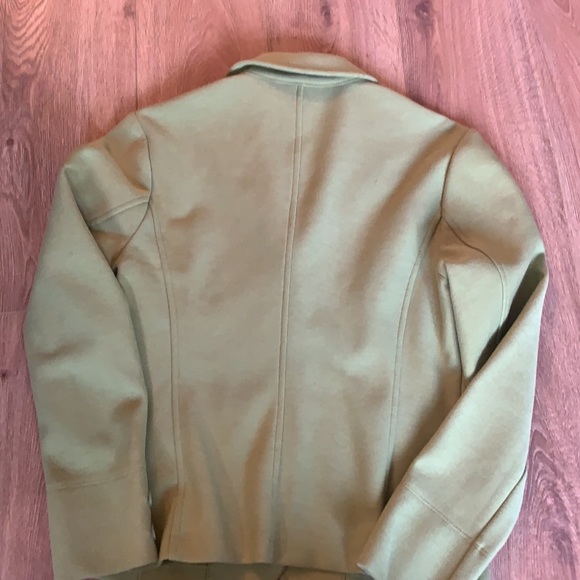 Talbots beautiful quality avocado green blazer size Small - Picture 8 of 10
